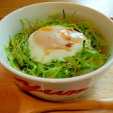 レンジで簡単！目玉焼き丼☆